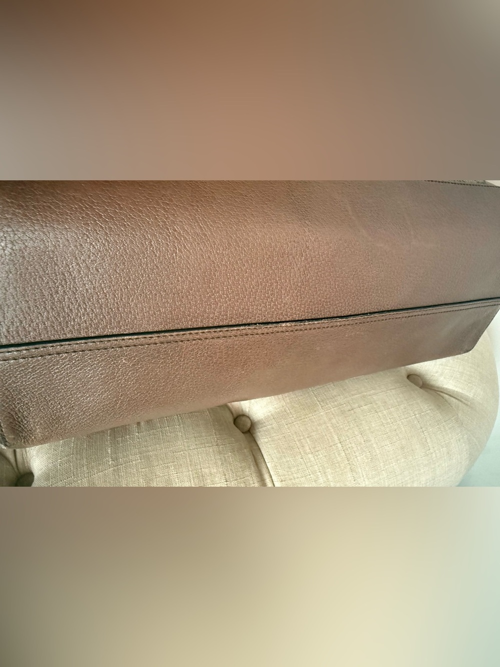 Gucci Beige GG Supreme Tote Large - Picture 11 of 16